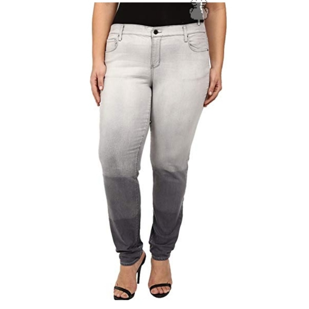 Gray Ombre Skinny Jean